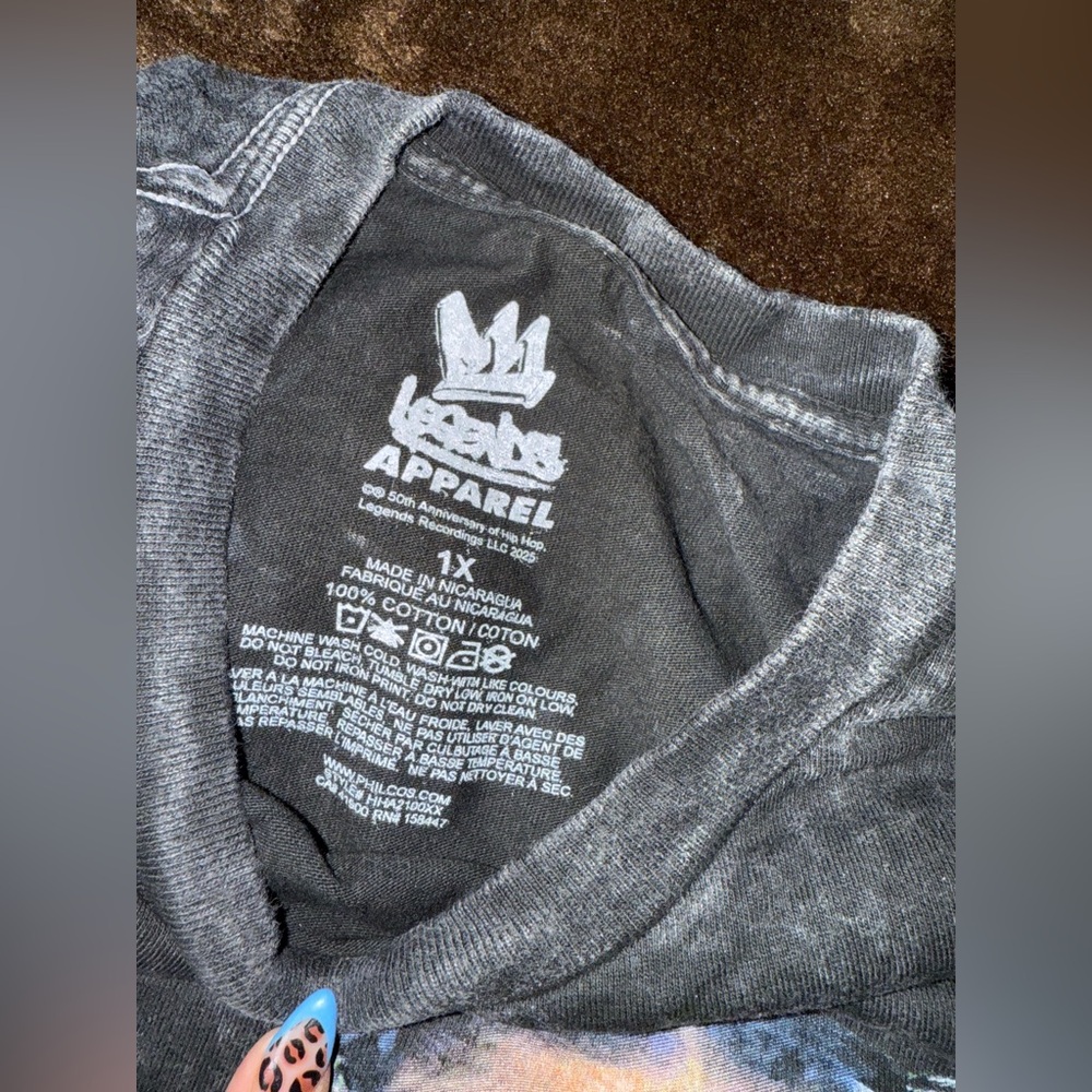 Saweetie Icy Girl Washed Oversized Graphic Tee - Picture 2 of 5